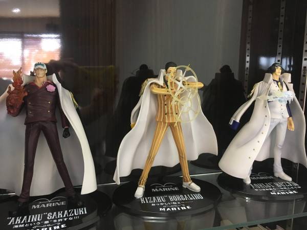 ワンピース フィギュアーツzero赤犬・青雉・黄猿 海軍三大将