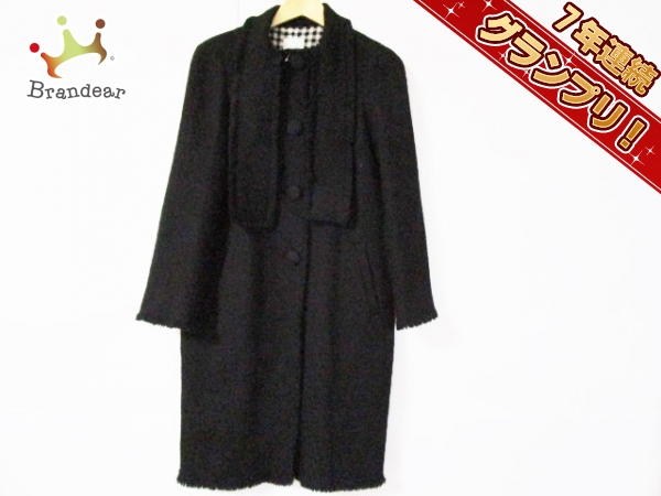 モスキーノ コート 42(I) レディース 黒 MOSCHINO MOSCHINO(モスキーノ 