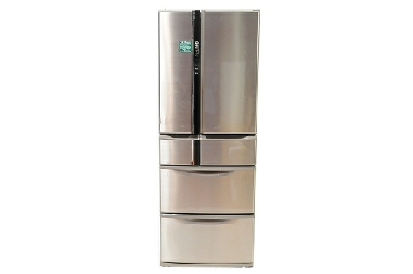【中古】三菱 435L フレンチドア冷蔵庫　即決 三菱 MR-RX52T -N 冷蔵庫 520L 6ドア フレンチドア 楽 T2109270 中古