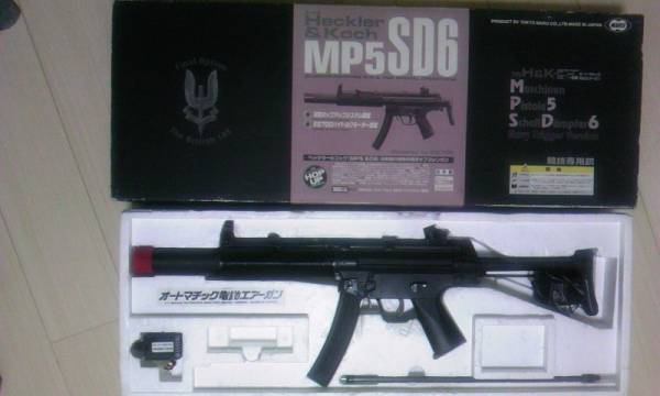 東京マルイ 電動ガン　MP5 SD6 サイレンサー他