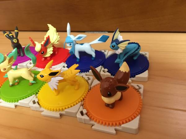 ポケモン モンコレ フィギュア イーブイ 進化系 フレンズ セット