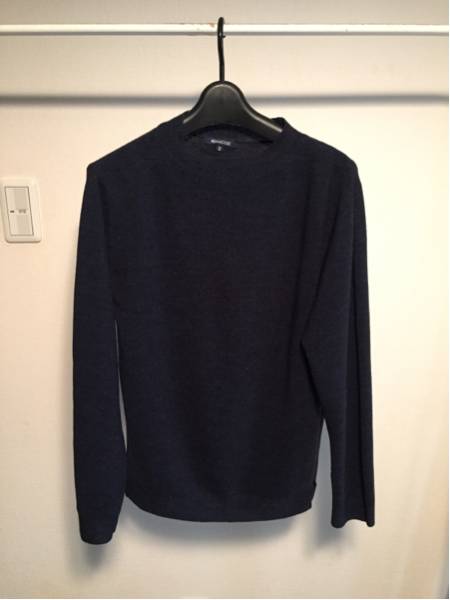 ABAHOUSE アバハウス モックネックニット ネイビー サイズ2 美品