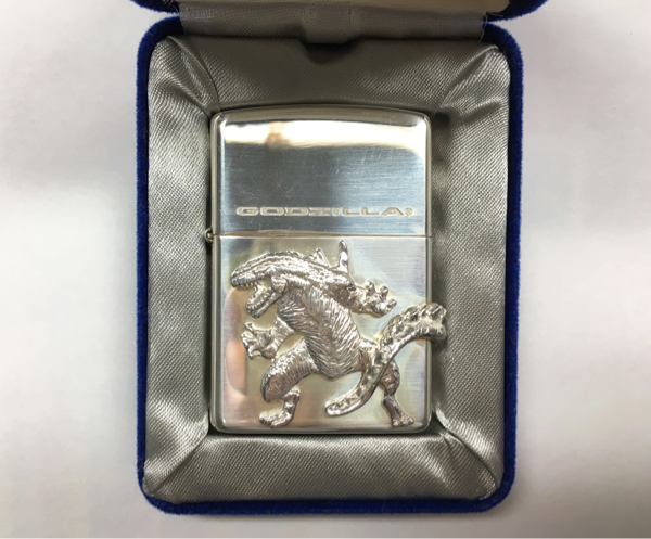 ZIPPO STEARLING スターリング シルバー GODZILLA 1997年 レア