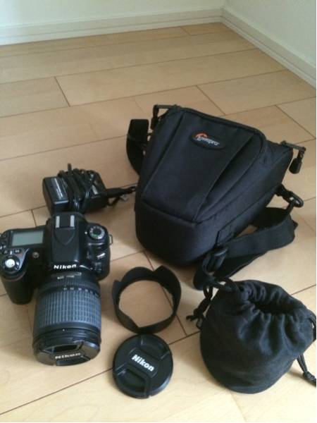 Nikon ニコン 一眼レフ D80 接写カメラ、ケース付き 家電、AV、カメラ