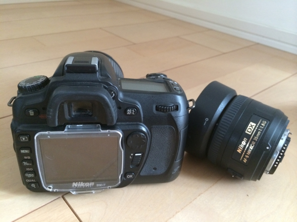 Nikon ニコン 一眼レフ D80 接写カメラ、ケース付き 家電、AV、カメラ