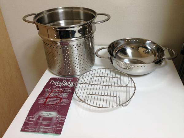 ラゴスティーナ パスタ鍋セット Lagostina ヨドバシ.com