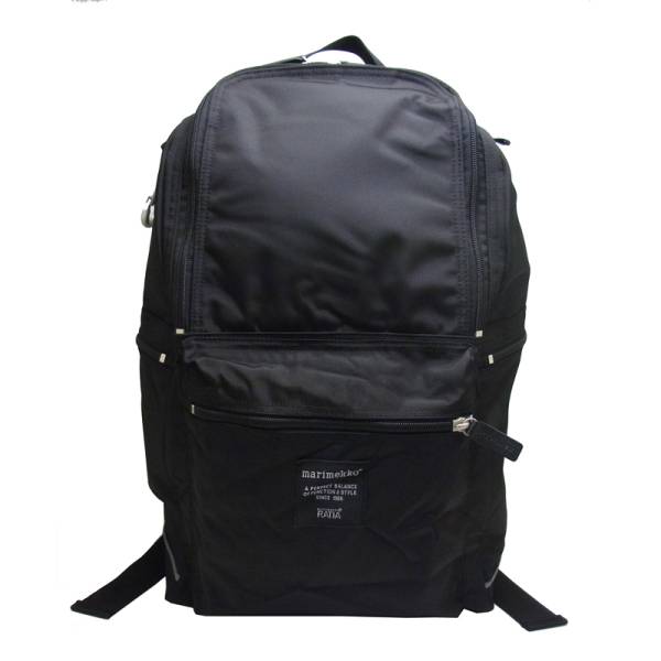 MARIMEKKO マリメッコ　リュック BUDDY　26994 999 ブラック