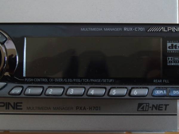 ALPINE マルチメディアマネージャー PXA-H701 5.1ch