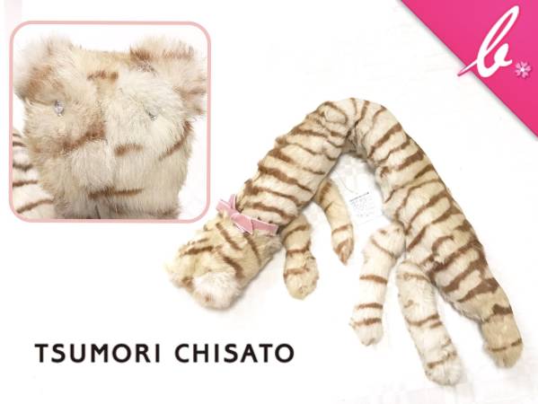 新品♪ツモリチサト♪星ニャーコ*ネコファーティペット*マフラー