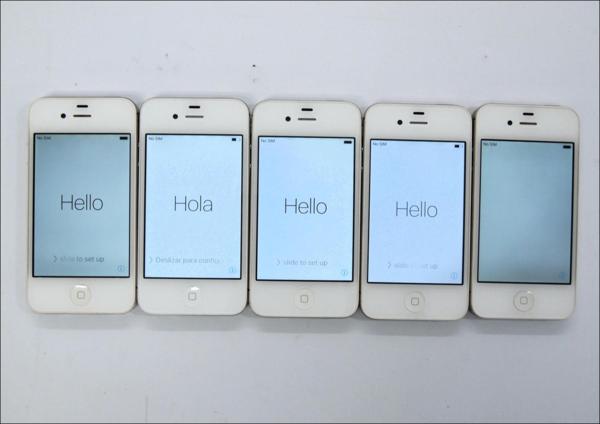 1円～ iPhone4s ジャンク品 5台セット
