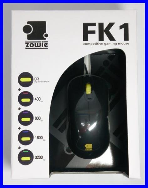 ◆ZOWIE GEAR FK1 BLACK ゲーミングマウス