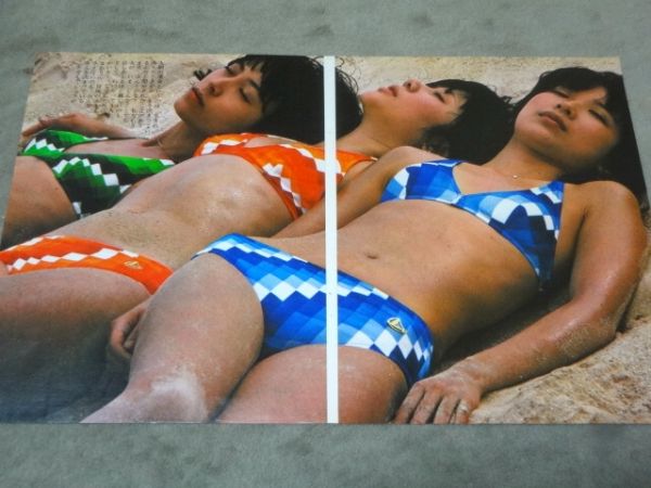 送料250円☆キャンディーズ 月刊明星切り抜き８９ページ