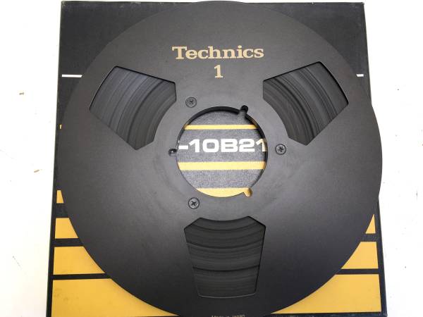 Technics テクニクス オープンリールテープ『RT-10B218』② 【得価，高