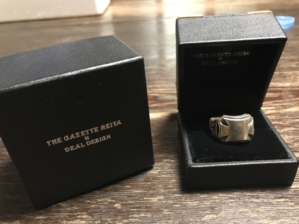 THE GAZETTE REITA×DEAL DESIGN コラボリング 15号 指輪 シルバー