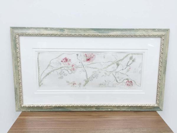ジョアンアイザック MOSS ROSE モスローズアート 版画 サイン入 Moss