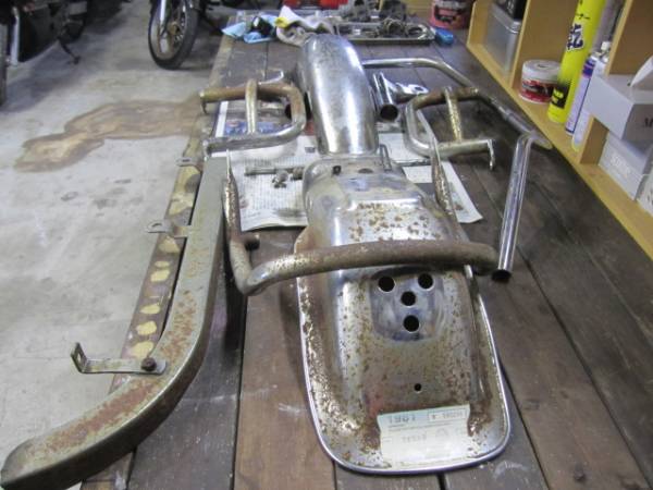 Z 1,Z2旧車ショートフェンダー Z2 Z1 当時物 Z750RS 純正 FRP ショート