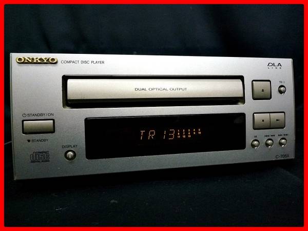 □ONKYO CDデッキ C-705X 777円スタート最落なし ◇◇ONKYOCDデッキC
