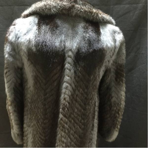 GI8070○最高級毛皮*GRACE*ダークミンク*MINK*リアルファー*
