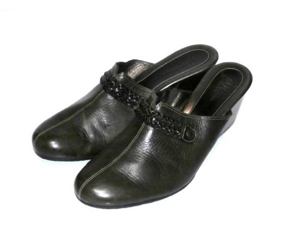 COLEHAAN☆コールハーン☆本革ミュールサンダル81/2B サボ 25，5