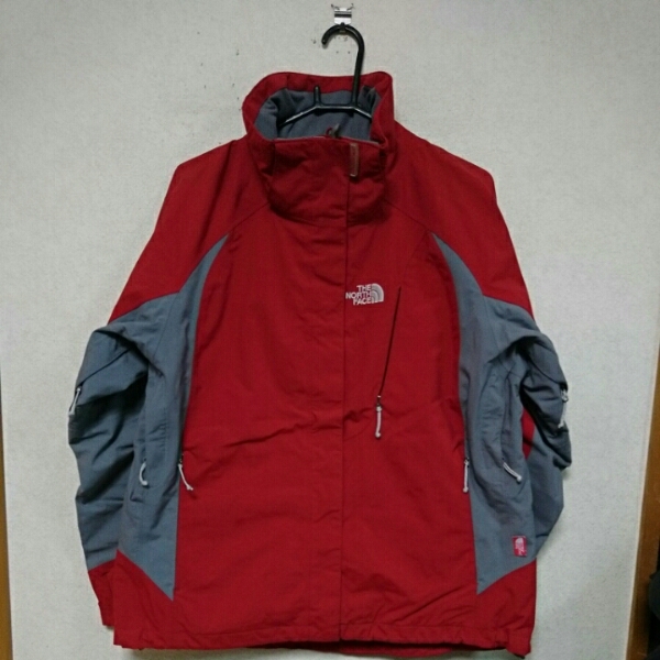 美品　ノースフェイス　ウェアー　HYVENT　レディースXL ノースフェイス女性用スノボ兼用HYVENTナイロンジャケットXL 【公式通販】