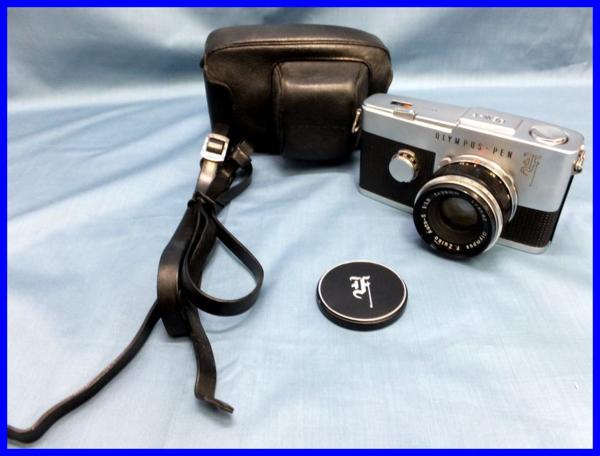 Σレトロ オリンパス フィルムカメラ PEN-F ジャンクΣK5056