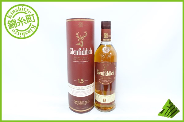 ◇注目! グレンフィディッック 15年 ソレラ 700ml 40% 筒箱付 EK