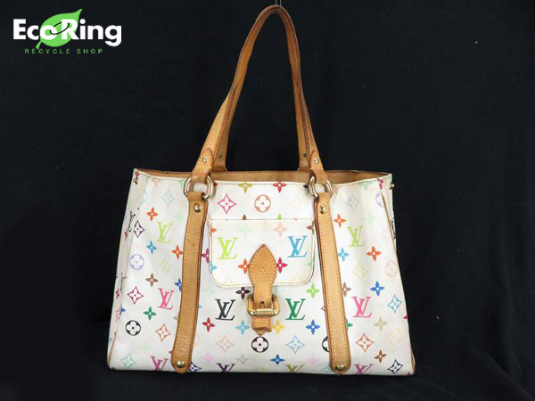 1円 ヴィトン M40094 マルチカラー オーレリアMM バッグ BY128