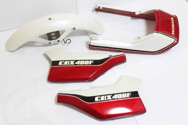 CBX400F セット サイドカバー テール カウル　 フェンダー 当時