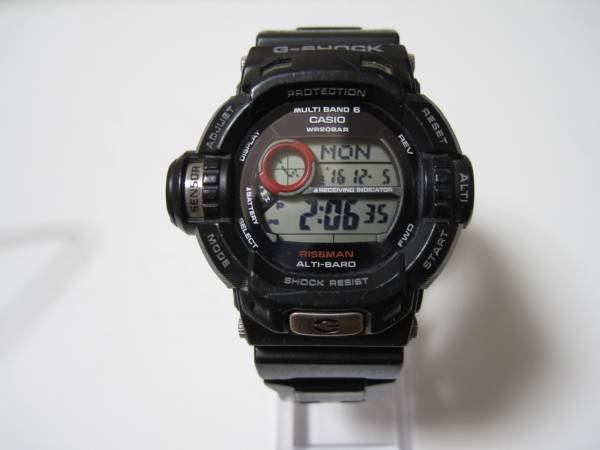 1円～☆G-SHOCK☆GW-9200J☆RISEMAN☆MALTIBAND6☆電波ソーラー カシオ