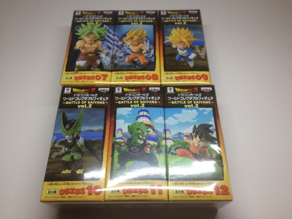 ドラゴンボールZ ワールドコレクタブルフィギュア vol.2 6種