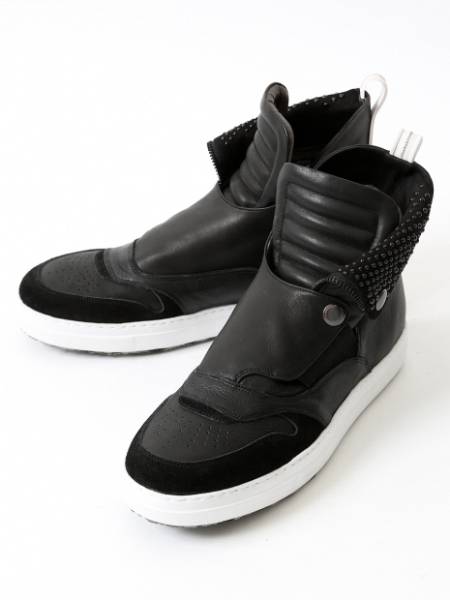 美品 alfredoBANNISTER ライダーススニーカー 黒 42 alfredoBANNISTER