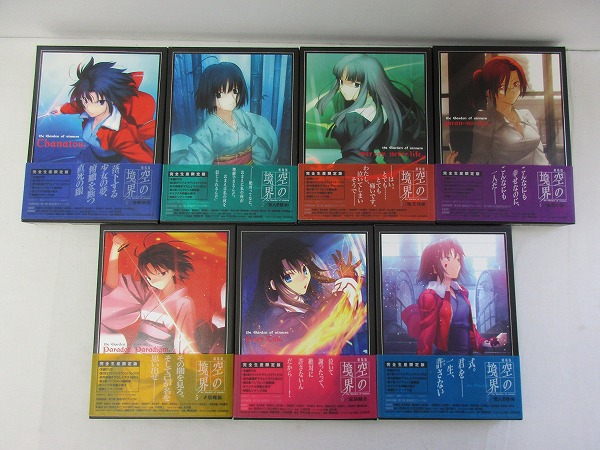 開封 DVD 劇場版空の境界 全7巻/完全生産限定版，坂本真綾[梱0.2]