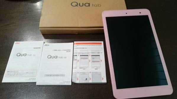 未使用 Qua tab ピンク
