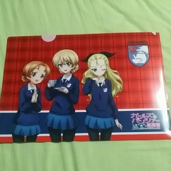 ガールズ&パンツァー セガ クリアファイル 聖グロリアーナ女学院_1