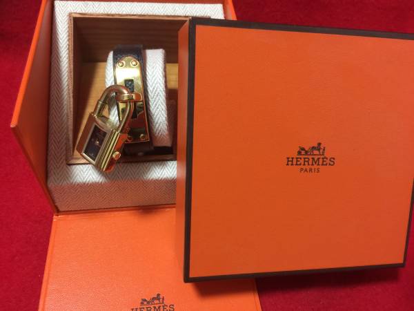 ◆エルメス ケリーウォッチ ○Ｄ刻印 クオーツ 腕時計◆