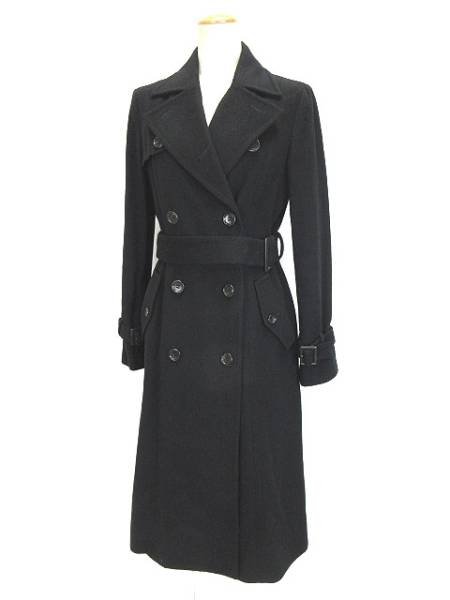 BALLSEY ブラック カシミヤコート ボールジー トゥモローランド コート カシミヤ ロング 38 黒