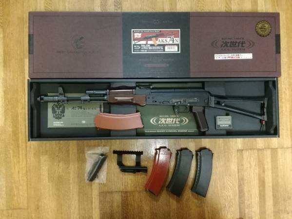 東京マルイ　次世代電動ガン　AKS74N　付属品付き！