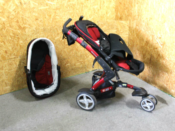 中古 ベビーカー ABC 3-Tec3902 全長102×61cm 越谷発[r+]14141