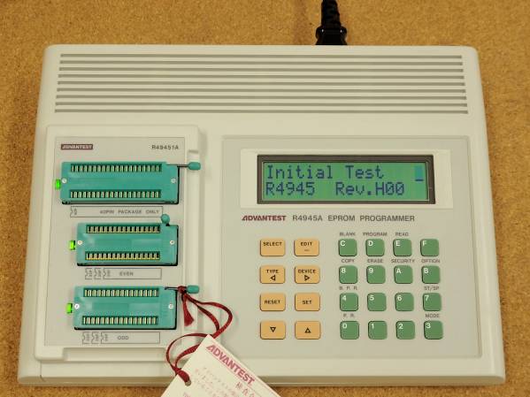 ADVANTEST EPROM プログラマ R4945A 取説書付(周辺機器)｜売買されたオークション情報、yahooの商品情報をアーカイブ ...