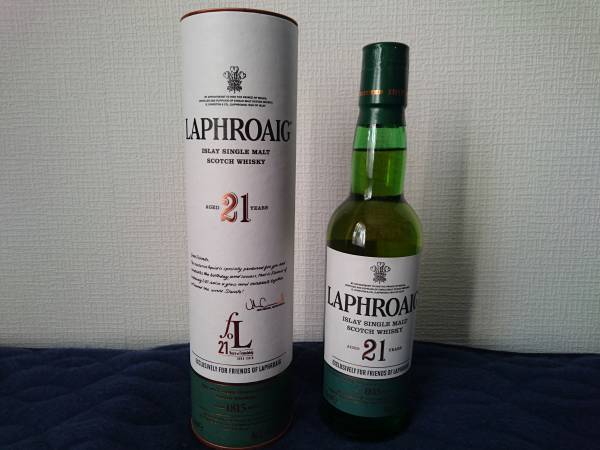 ラフロイグ21年 FRIENDS OF LAPHROAIG限定ヤフオク年末 ラフロイグ21年 FRIENDS OF LAPHROAIG限定ヤフオク年末