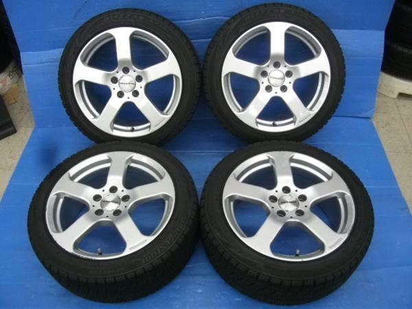 S【11】13年ブリザックVRX 225/45R17ホイール付ベンツW204など