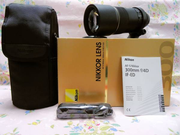 ★美品訳アリ　ニコン AF-S Nikkor 300mm F4D IF-ED ケース付