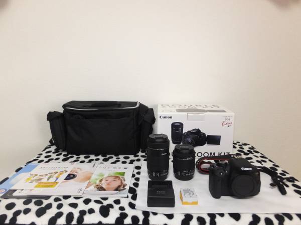 美品 Canon kiss X7i ダブルレンズ シャッター数わずか 初心者OK Canon