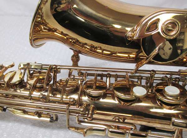 ○中古ジュピターJUPITERアルトサックスAS-667 GLケース付[梱0.8