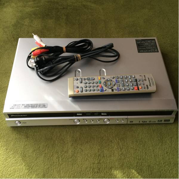 パイオニアDVDレコーダー DVR-530H HDD200G 完動品 2006年製 DVR-530H