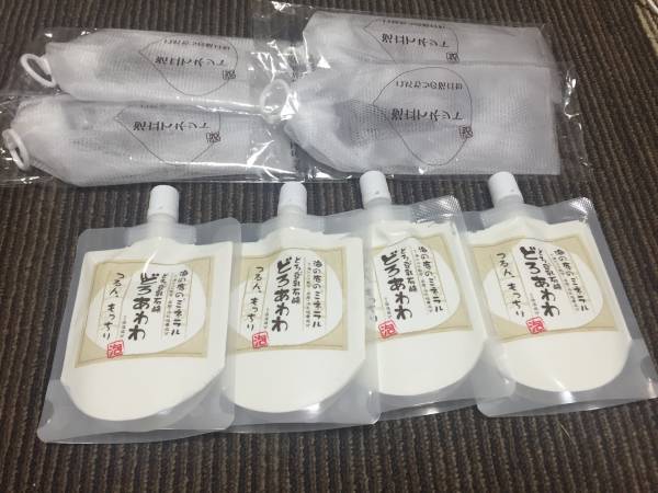 どろ豆乳石鹸☆どろあわわ 110g×4個セット 送料無料♪ 健康 どろ豆乳石鹸☆どろあわわ 110g×4個セット 送料無料♪ 健康