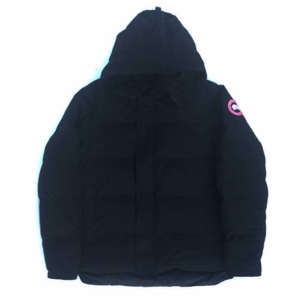 極美 カナダグース マクミランパーカ 黒 L ダウン ジャスパー