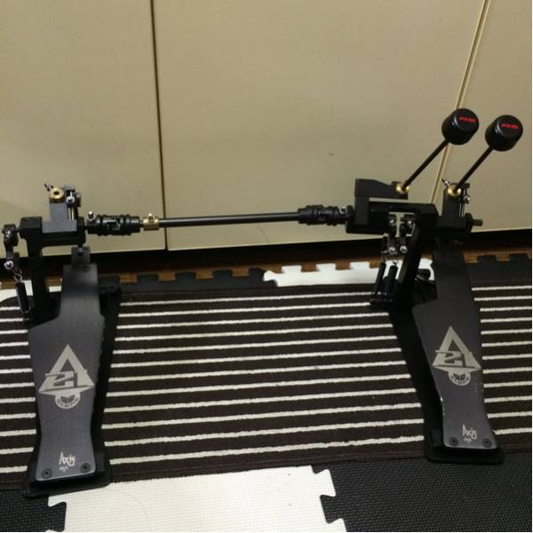 Axis Sabre A21 Double Pedals Classic Black 中古 ケース付 dw