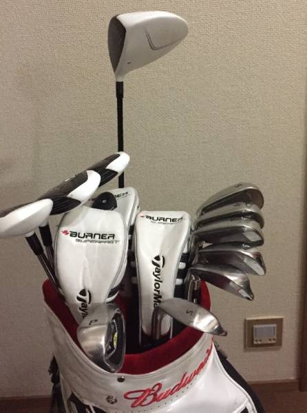 テーラーメイド&MIZUNOフルセット!キャディバッグとパターおまけ