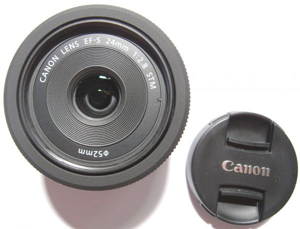 1円☆超極上☆キャノン Canon EF-S 24mm F2.8 STM☆即決有り 一眼